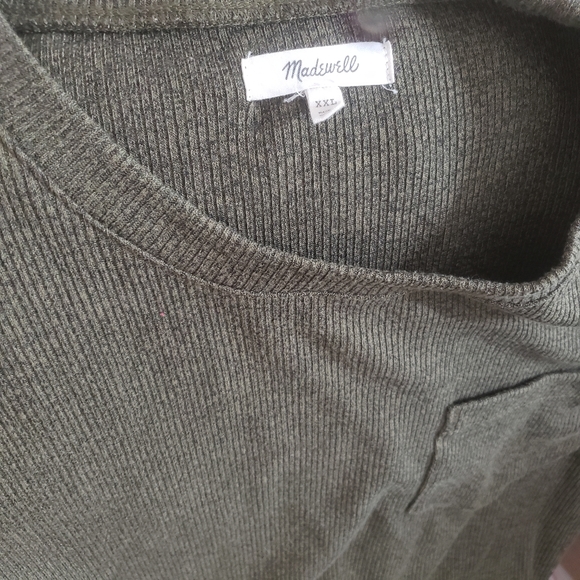 Madewell dark green n black dress XXL - Picture 2 of 7